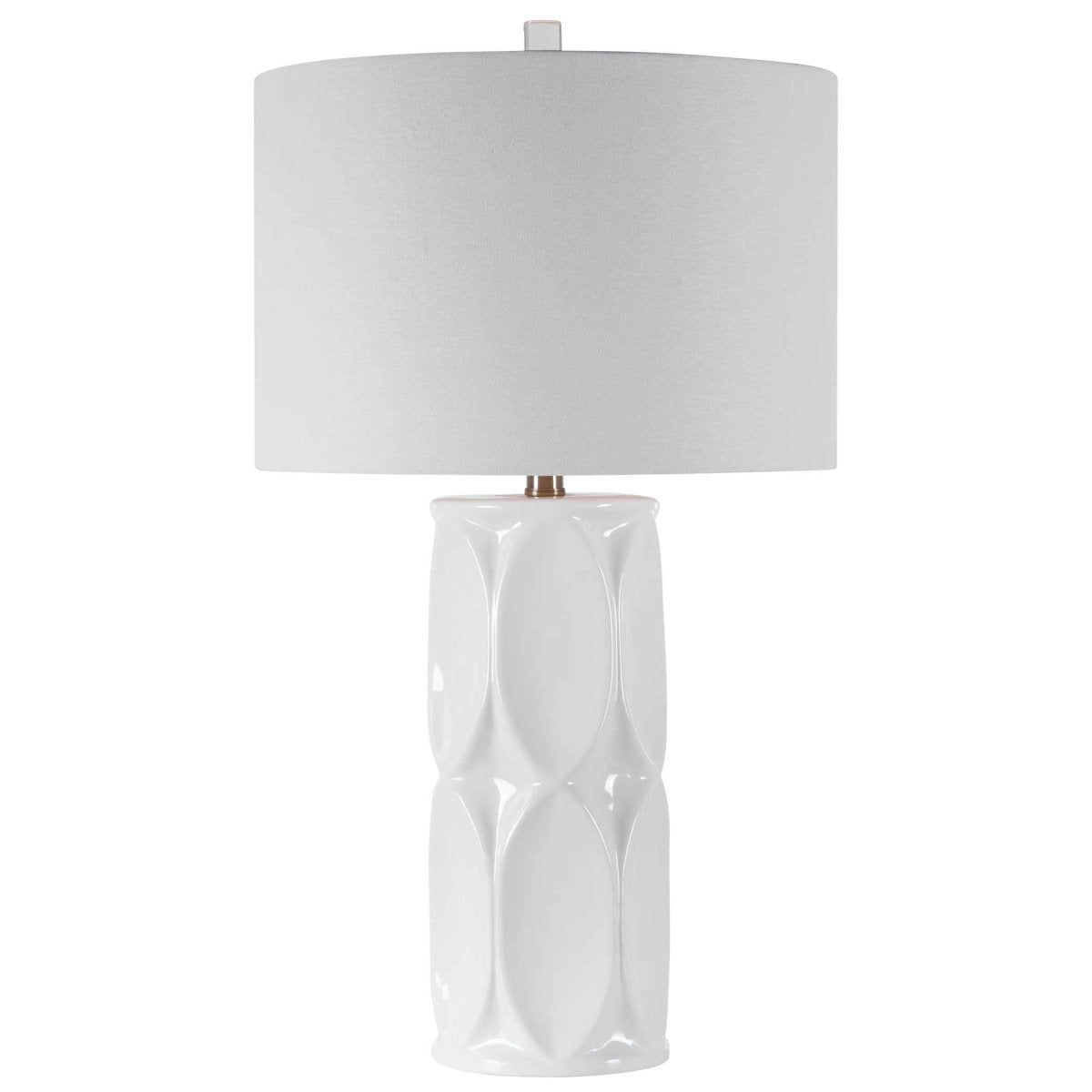 Sinclair White Table Lamp - Uttermost - Table Lamps by Modest Hut