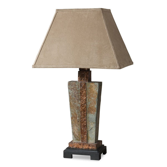 Slate Outdoor Table Lamp - Uttermost - Table Lamps by Modest Hut