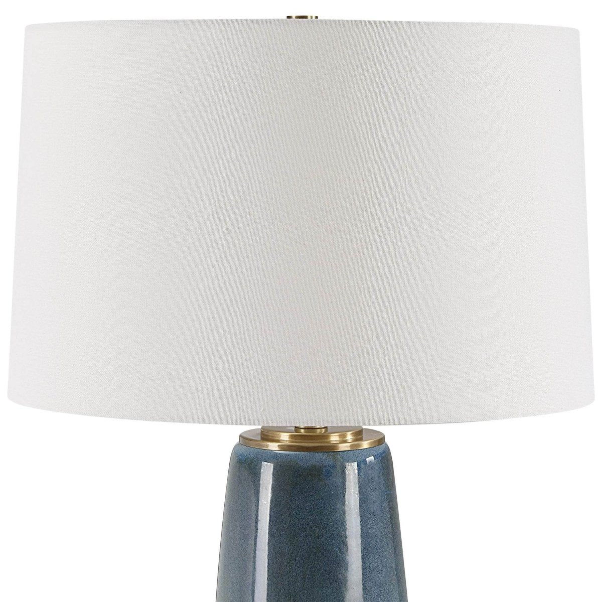 Submerged Deep Blue Table Lamp - Uttermost - Table Lamps by Modest Hut