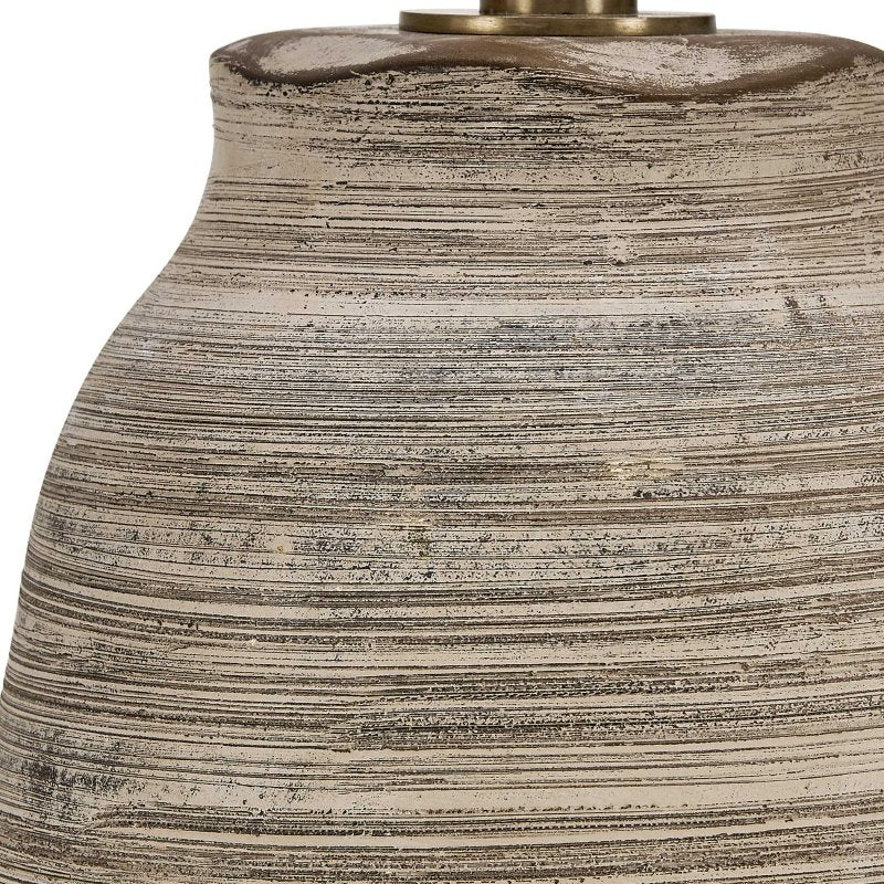 Tonachio Etched Urn Table Lamp - Table Lamps