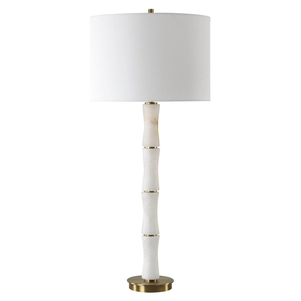 Unify Alabaster Table Lamp - Uttermost - Table Lamps by Modest Hut