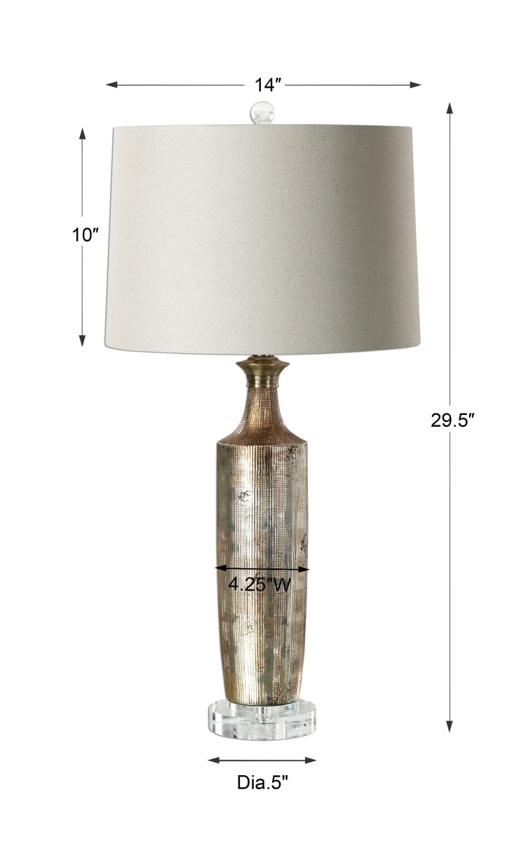 Valdieri Metallic Bronze Lamp - Uttermost - Table Lamps by Modest Hut