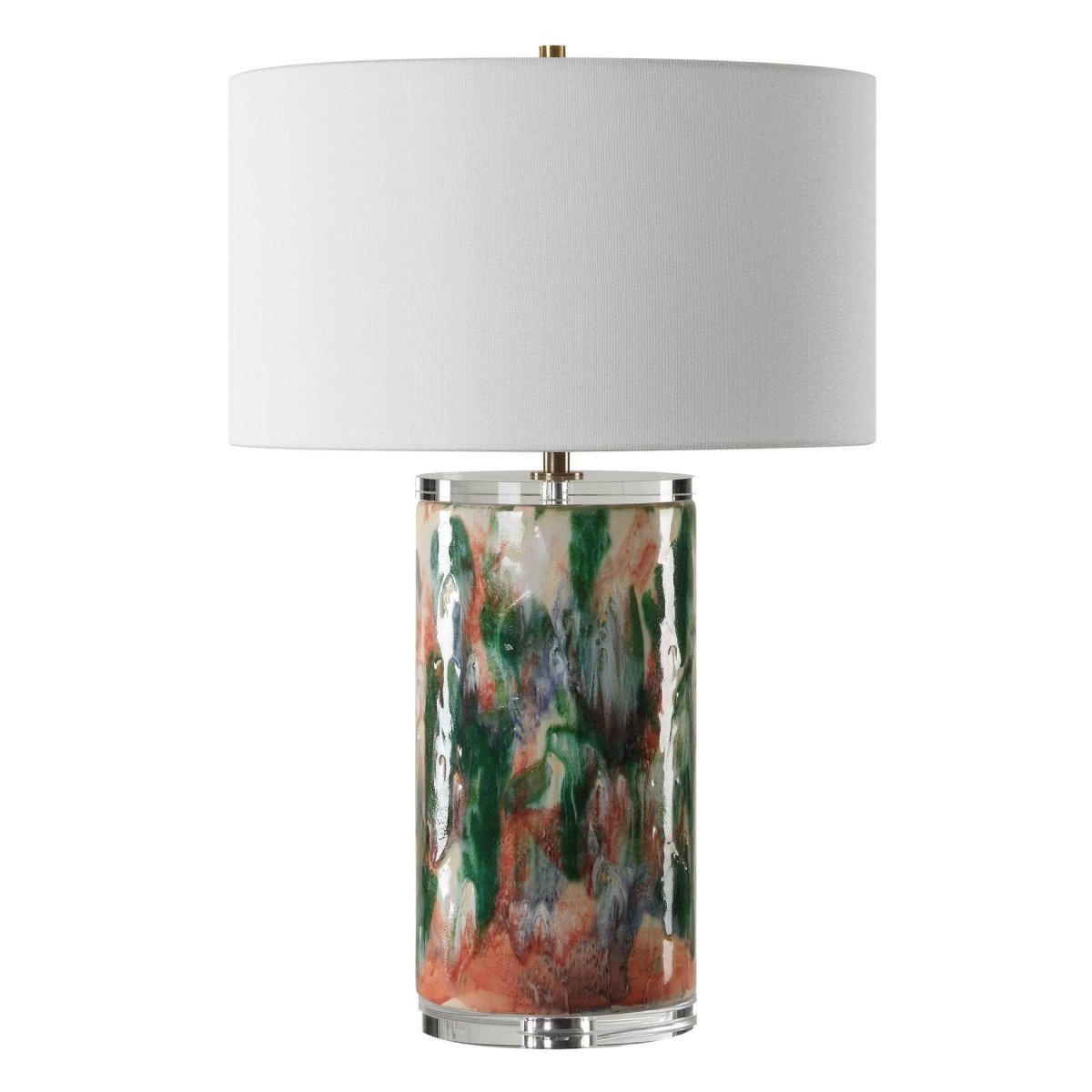 Verdant Multi - Colored Table Lamp - Uttermost - Table Lamps by Modest Hut