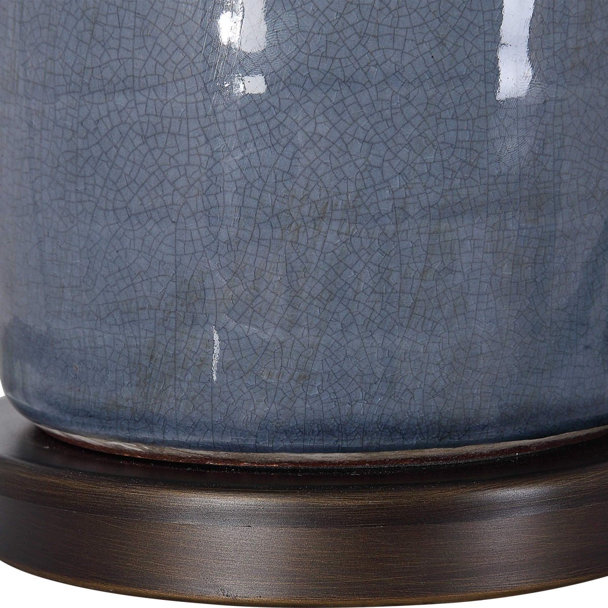 Vicente Slate Blue Table Lamp - Uttermost - Table Lamps by Modest Hut