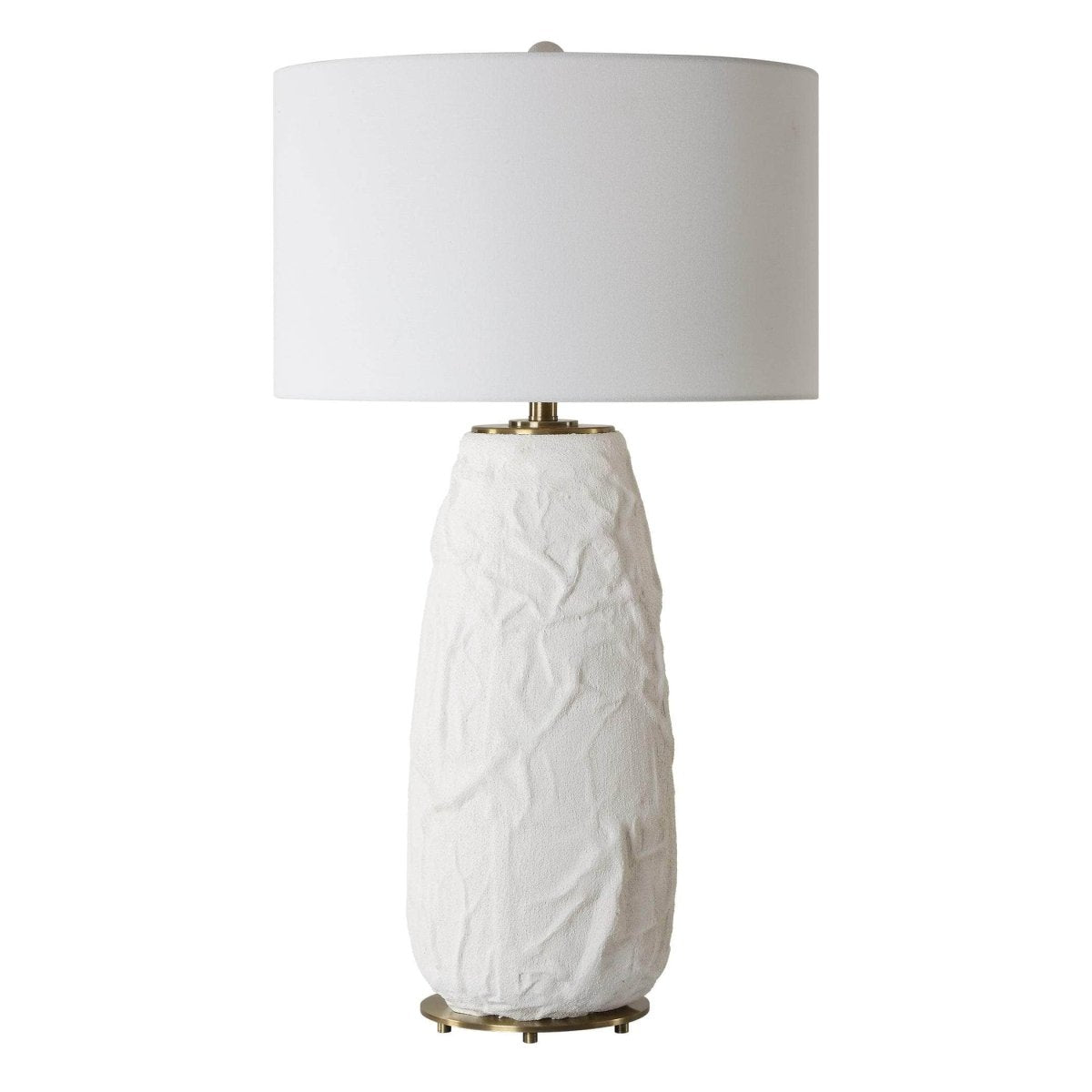 Vida White Table Lamp - Uttermost - Table Lamps by Modest Hut