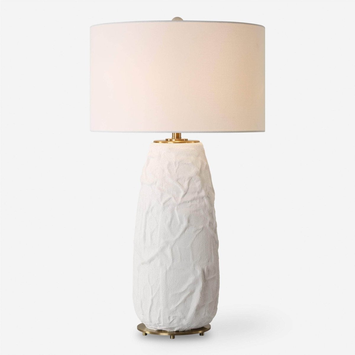 Vida White Table Lamp - Uttermost - Table Lamps by Modest Hut