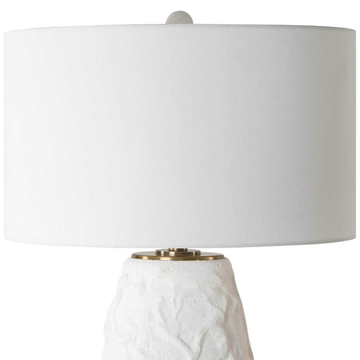 Vida White Table Lamp - Uttermost - Table Lamps by Modest Hut