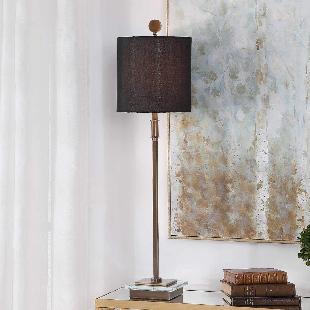 Volant Table Lamp - Uttermost - Table Lamps by Modest Hut