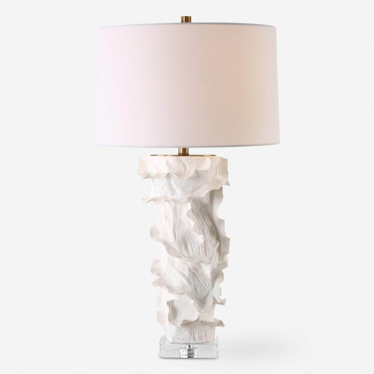 Wisp White Table Lamp - Uttermost - Table Lamps by Modest Hut