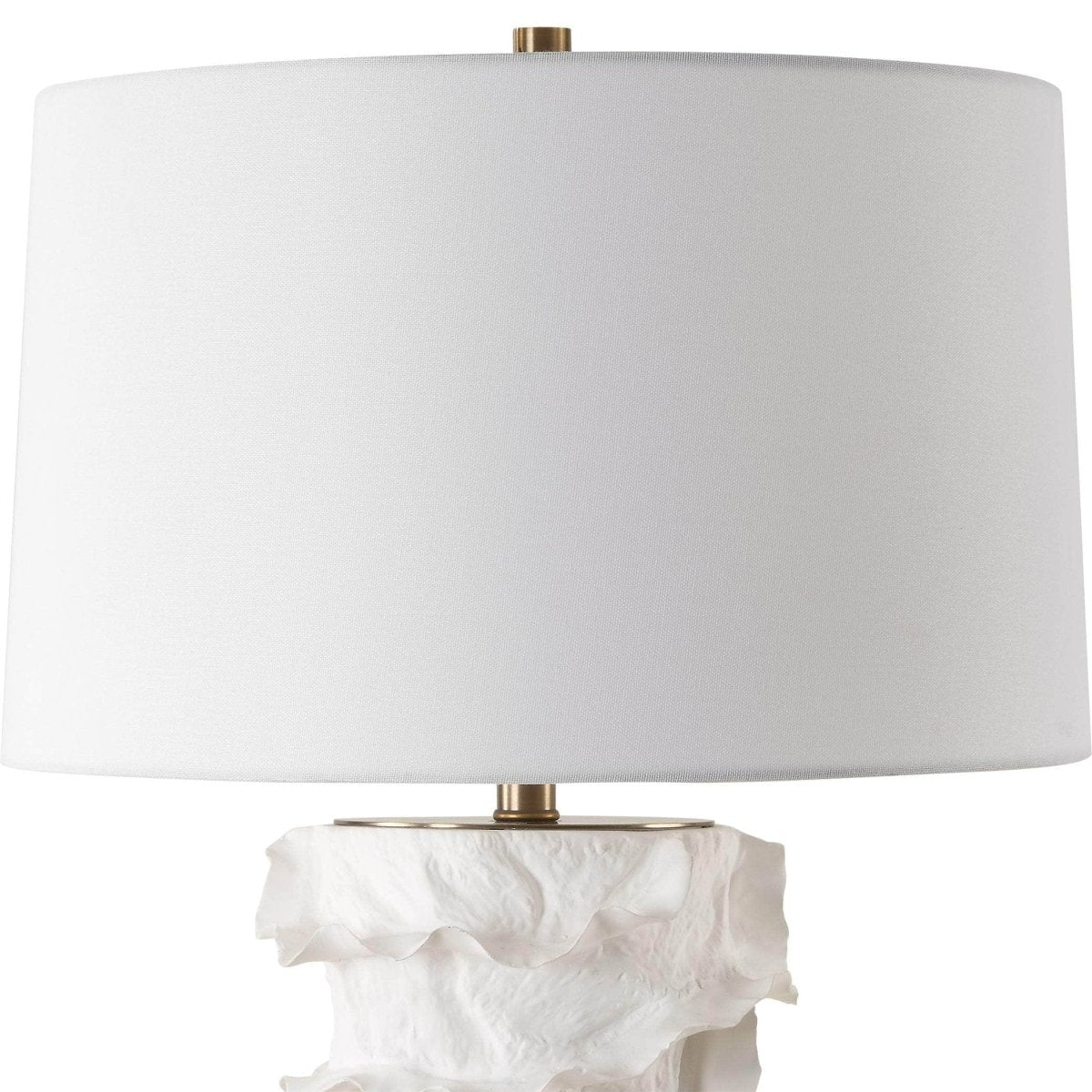 Wisp White Table Lamp - Uttermost - Table Lamps by Modest Hut