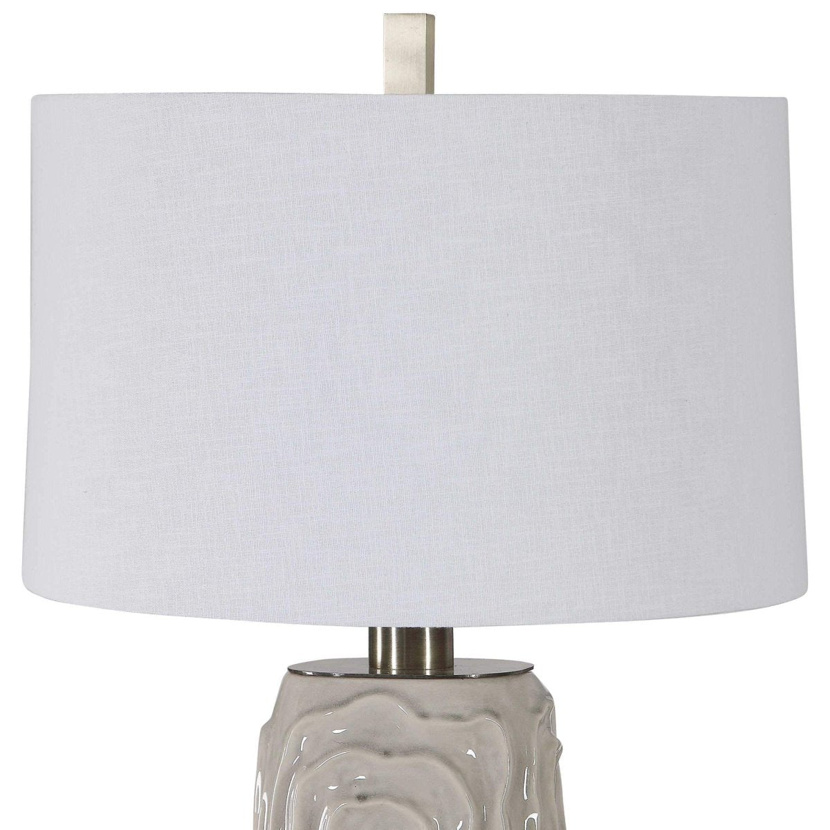 Zade Warm Gray Table Lamp - Uttermost - Table Lamps by Modest Hut