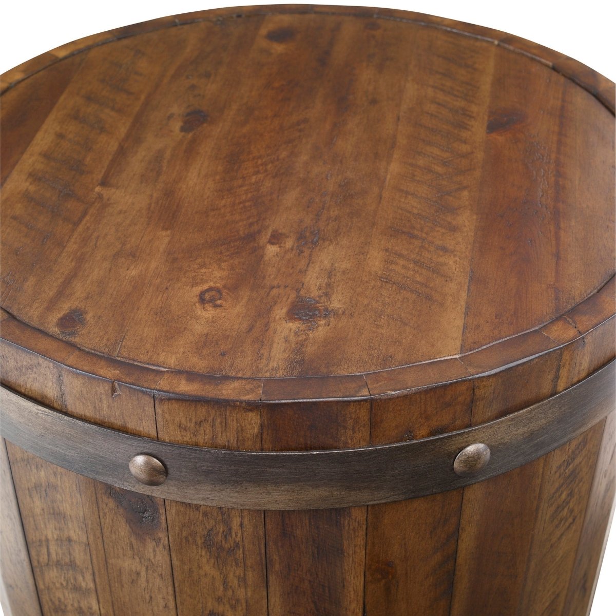 Ceylon Wine Barrel Side Table - Uttermost - Tables by Modest Hut