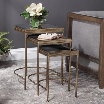 India Nesting Tables, Set/3 - Uttermost - Tables by Modest Hut