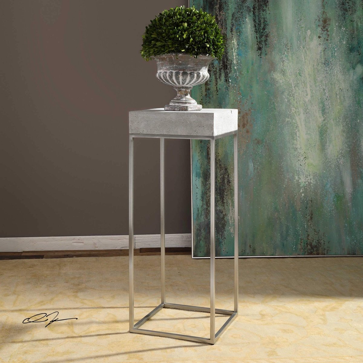 Jude Plant Stand Table - Uttermost - Tables by Modest Hut