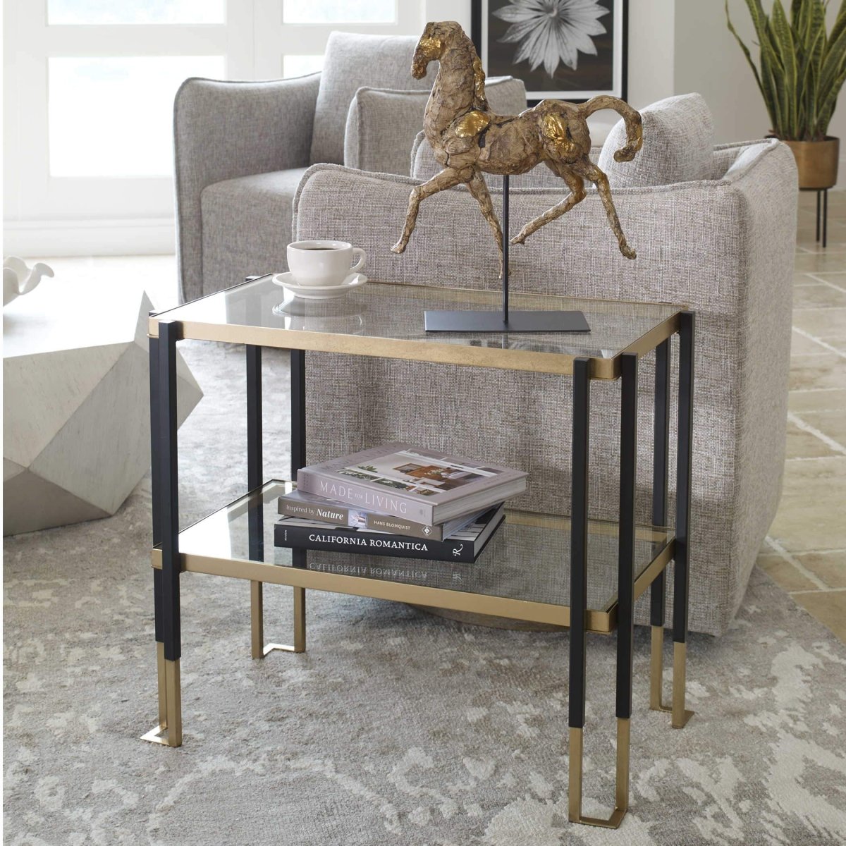 Kentmore Side Table - Uttermost - Tables by Modest Hut