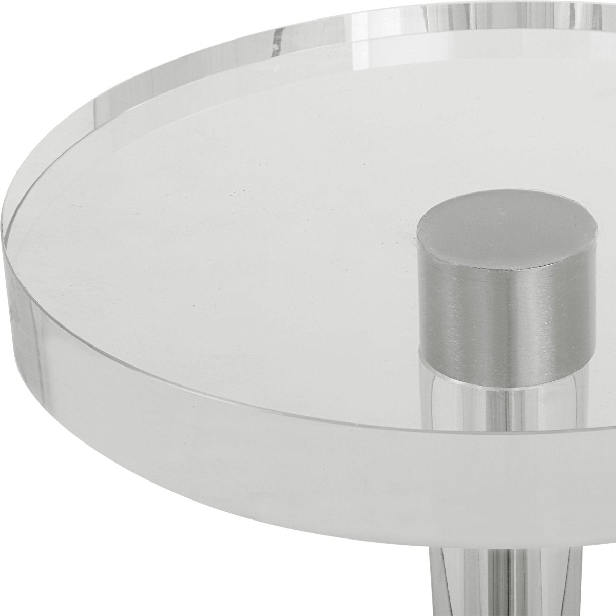 Pria Crystal Drink Table - Uttermost - Tables by Modest Hut