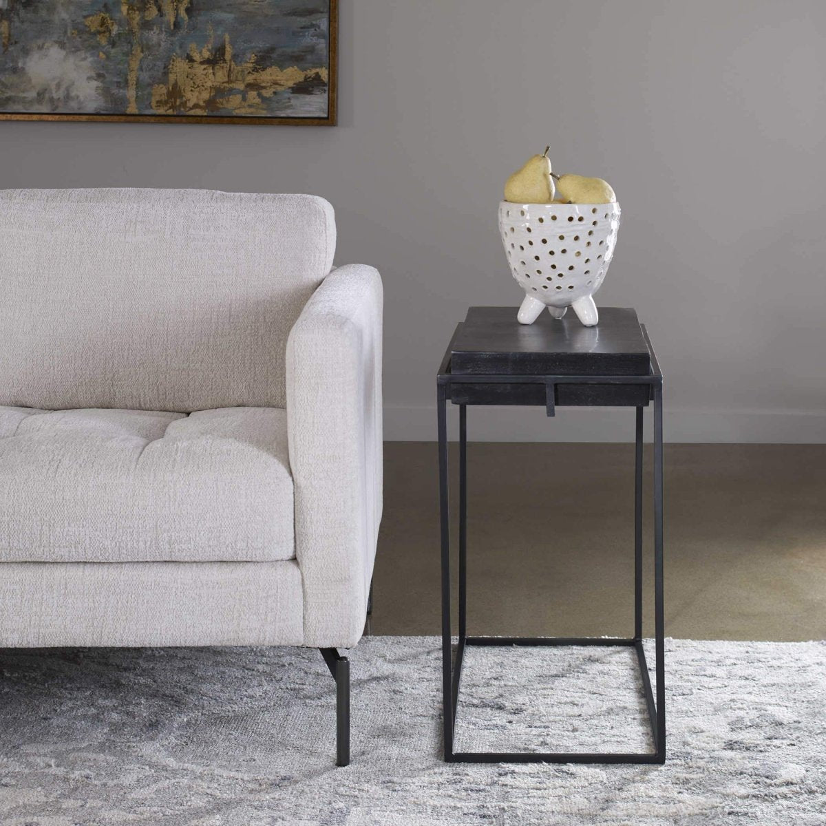 Telone Side Table - Uttermost - Tables by Modest Hut