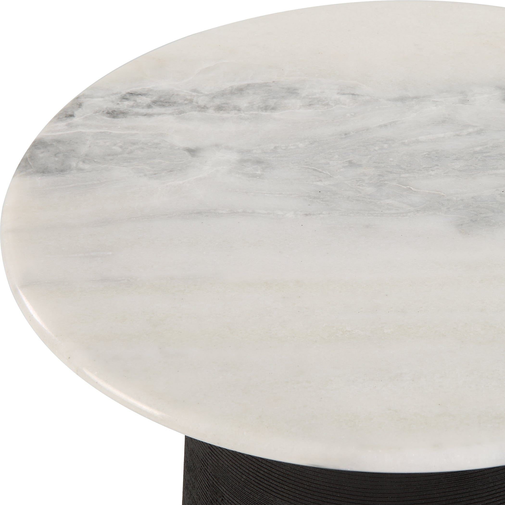 Total Eclipse Marble Accent Table Uttermost