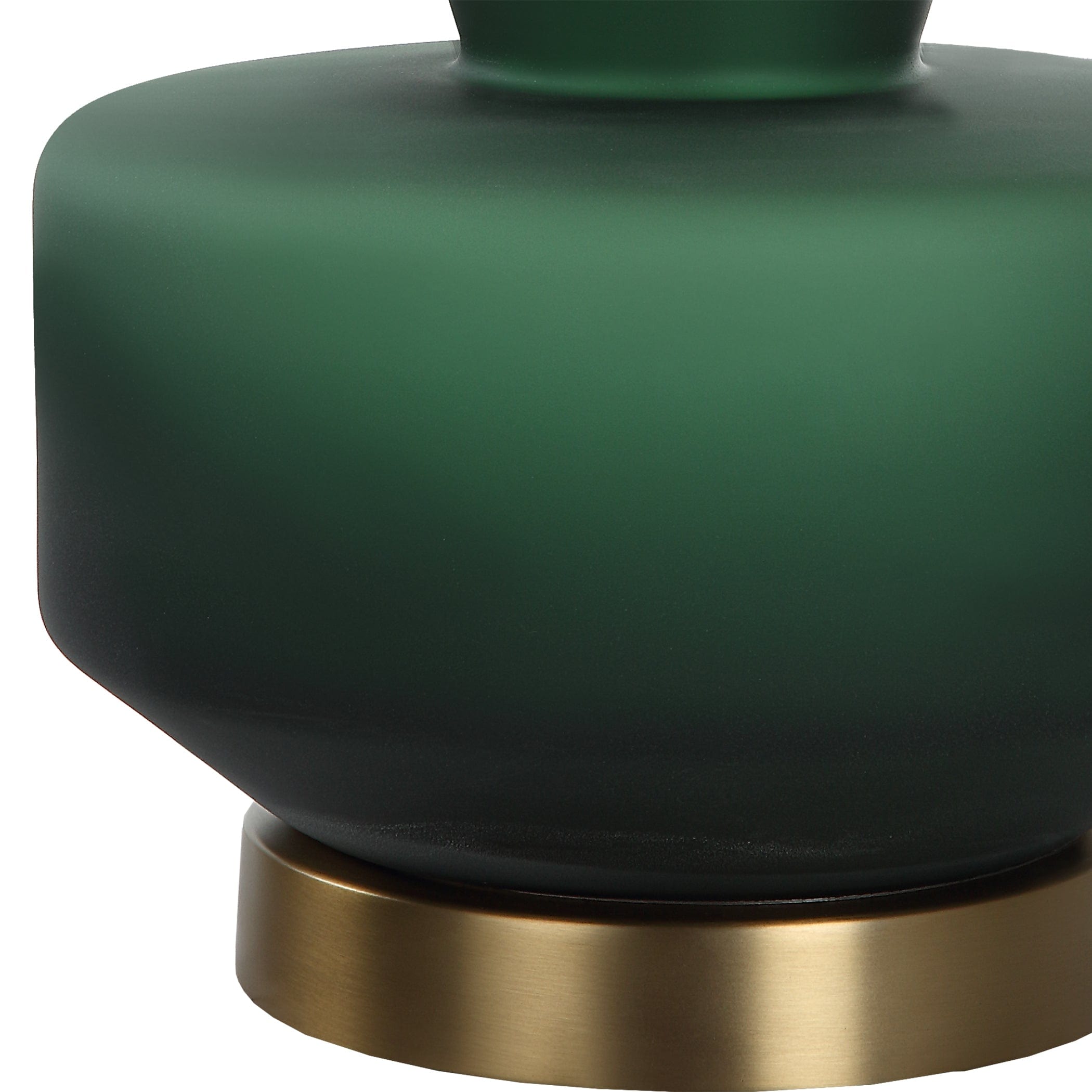 Trentino Dark Emerald Green Table Lamp Uttermost