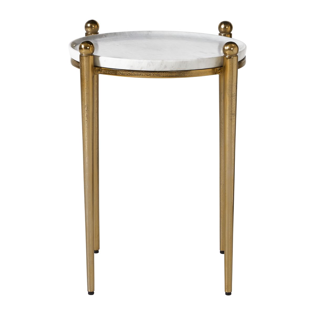 Nahunta Antique Brass Accent Table by Uttermost