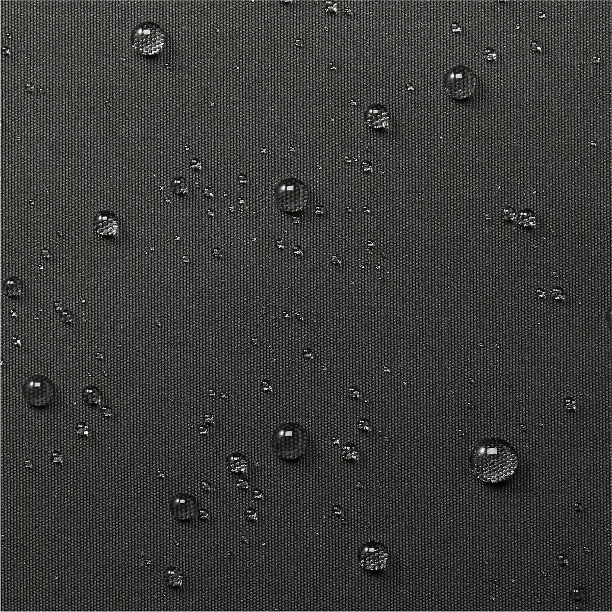 Close-up of the Onyx Round Outdoor Coffee Table Cover material and finish
