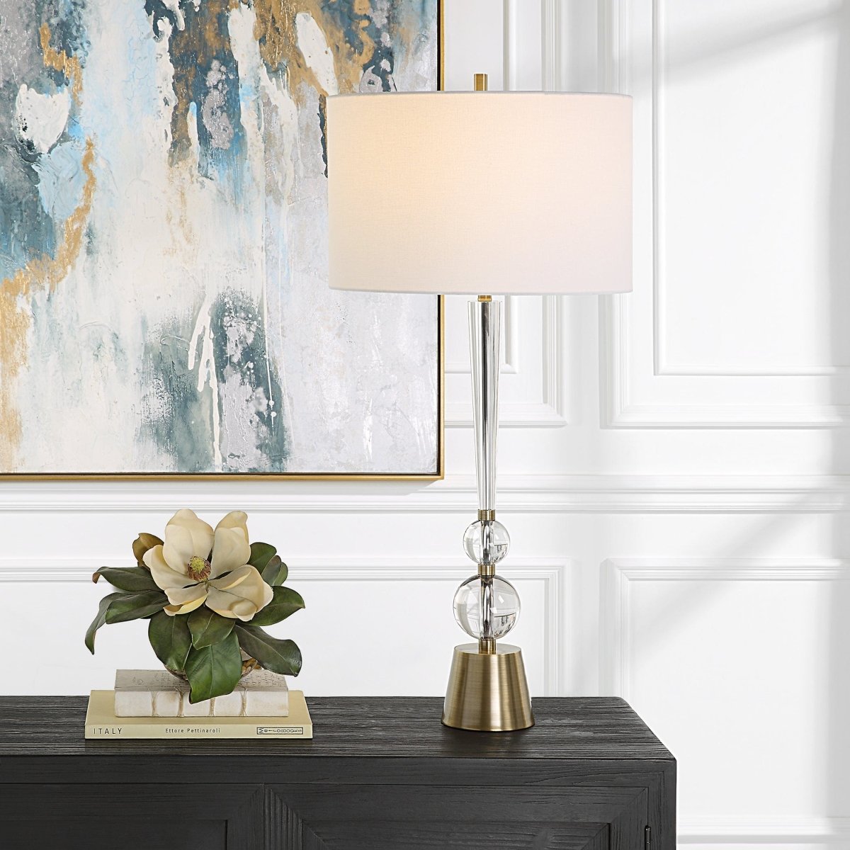 Annily Crystal Table Lamp - Uttermost - by Modest Hut