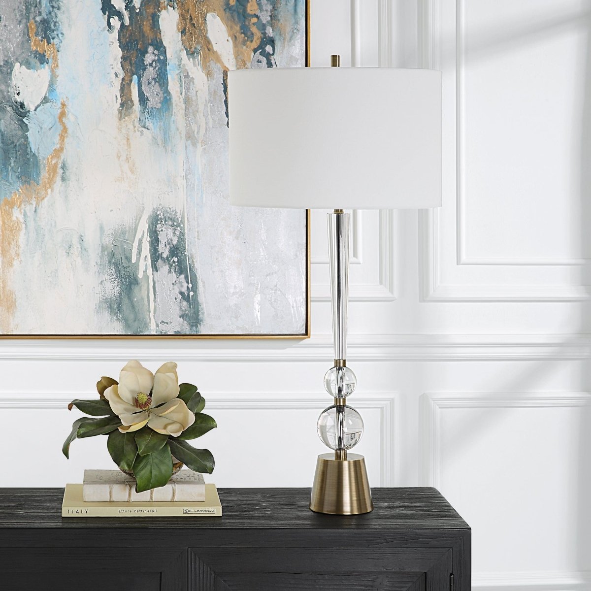 Annily Crystal Table Lamp - Uttermost - by Modest Hut