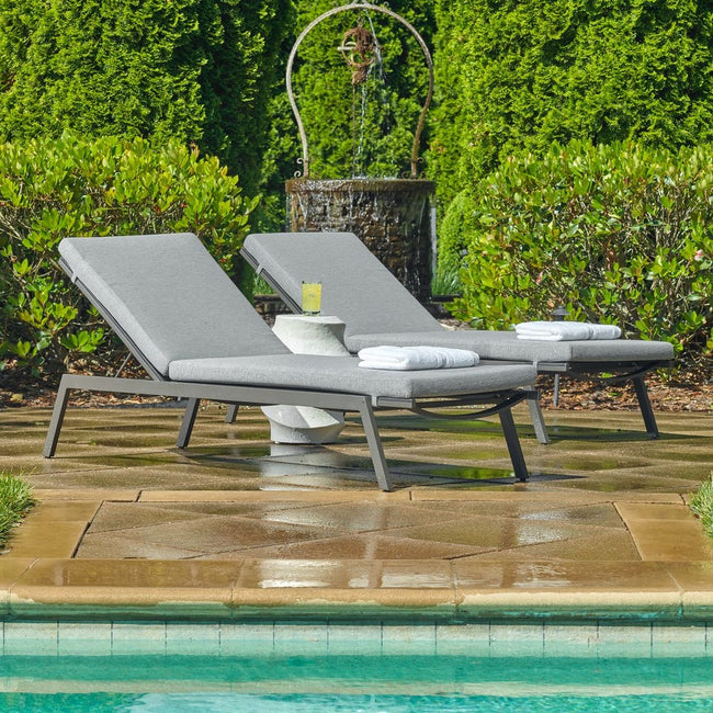 Bea Outdoor Pool Chaise - Uttermost - by Modest Hut