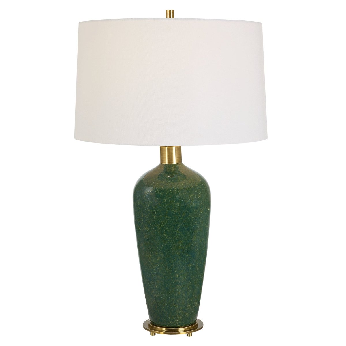 Verdell Green Table Lamp - Uttermost - by Modest Hut