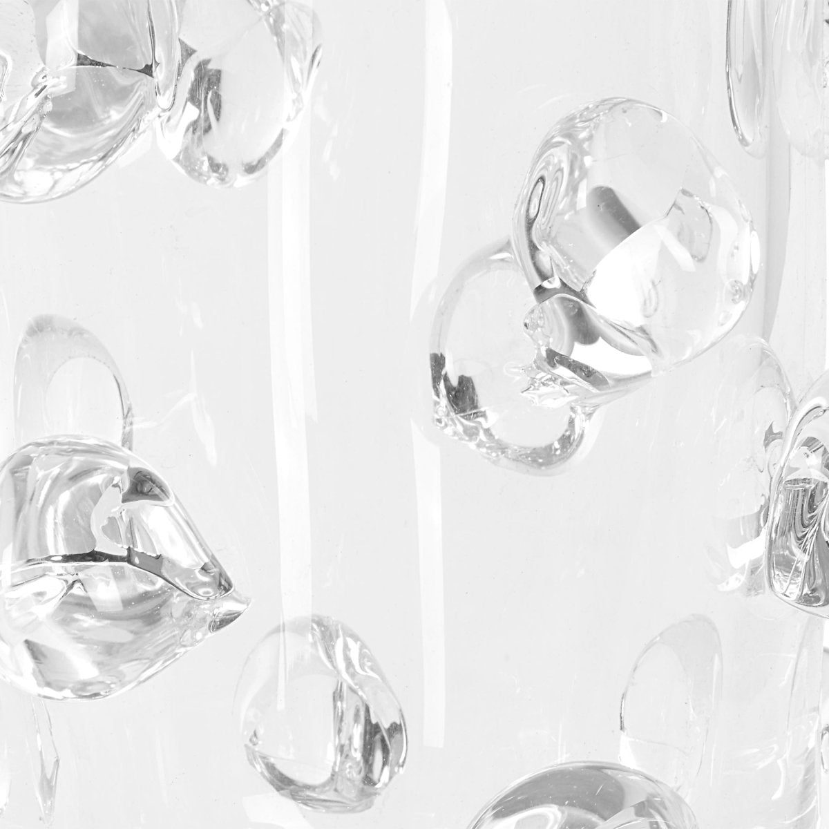 Aura Clear Glass Vase - Uttermost - Vases by Modest Hut