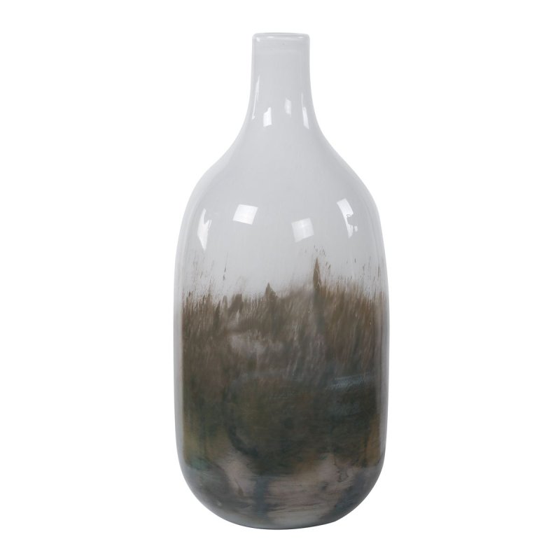 Cardoni Smoke Glass Vases Set of 2 by Uttermost