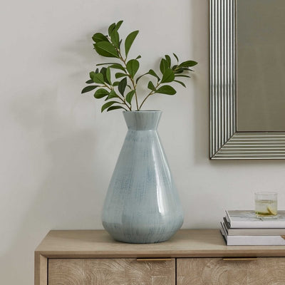 Flare Spire Indoor-Outdoor Ceramic Vase - Vases