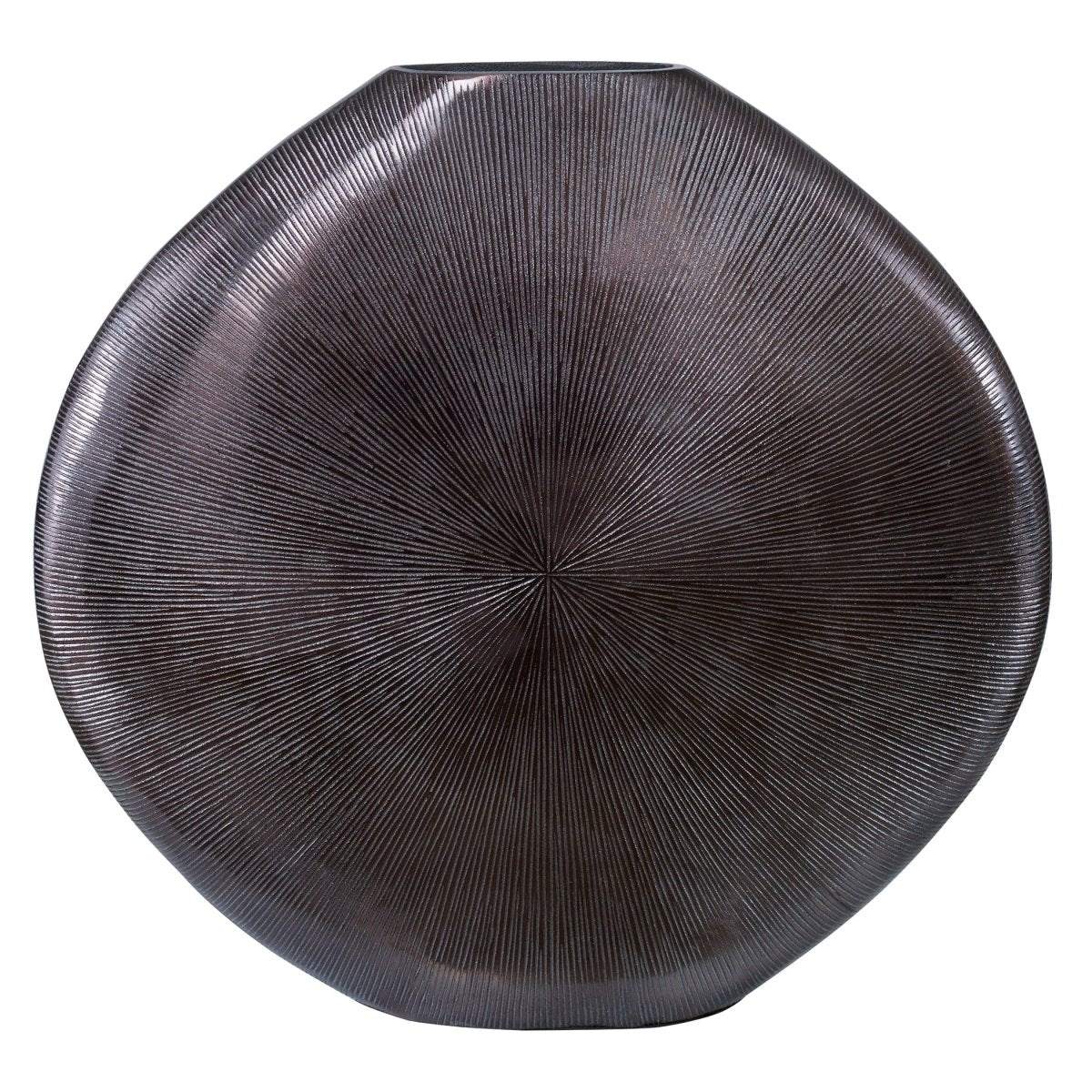 Gretchen Black Nickel Vase - Uttermost - Vases by Modest Hut