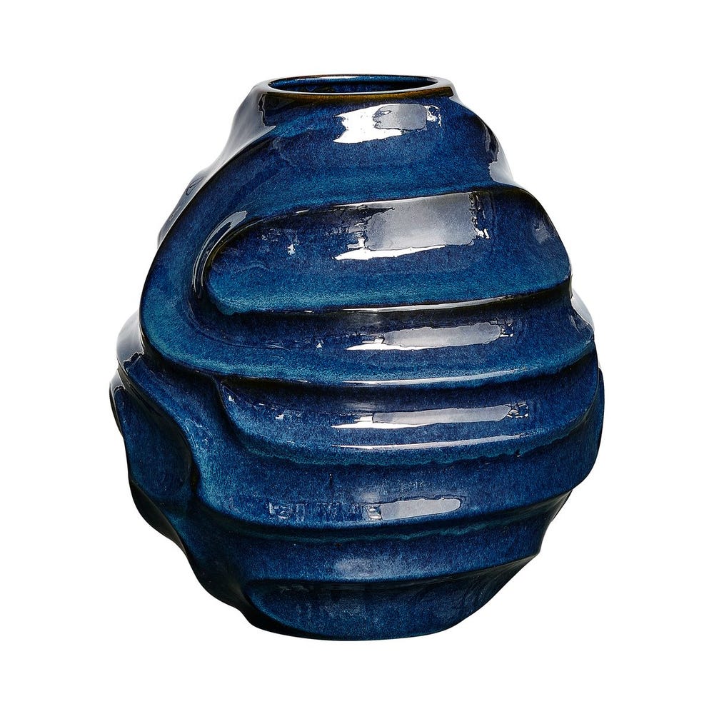 Helix Swirl Outdoor Vase