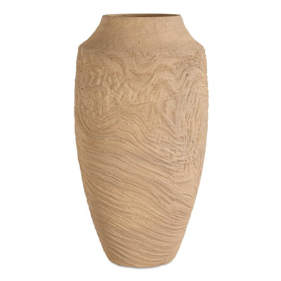 Sandstone Flow Large Terracotta Vase - Uttermost - Vases by Modest Hut