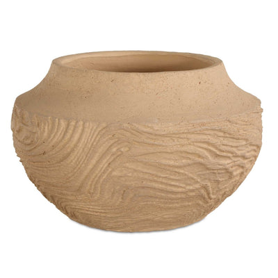 Sandstone Flow Small Terracotta Vase - Uttermost - Vases by Modest Hut