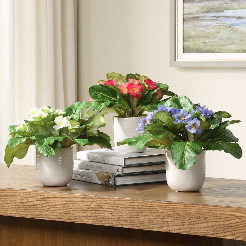 Trilogy Primrose Accents In Vases Set/3 - Uttermost - Vases by Modest Hut