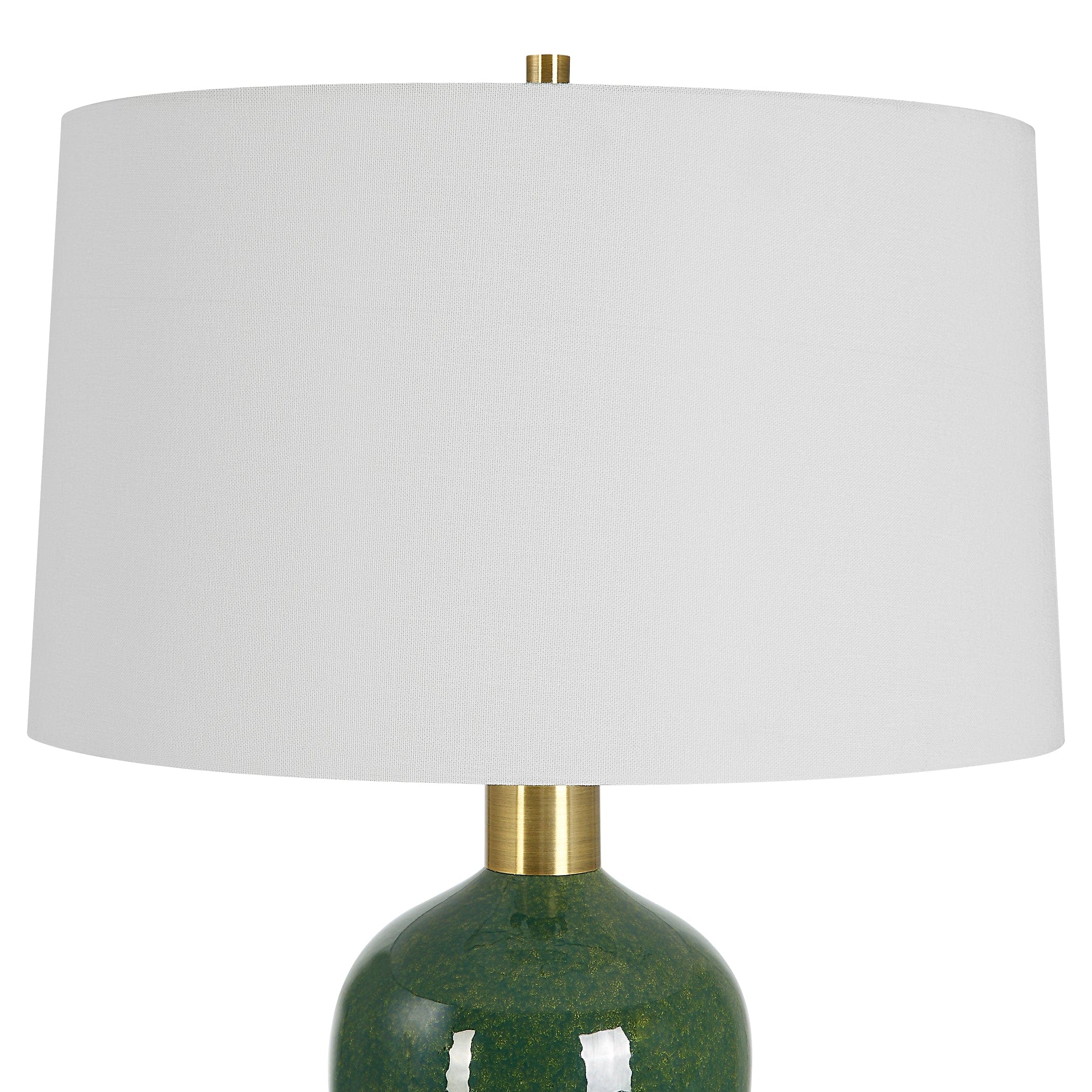 Verdell Green Table Lamp Uttermost