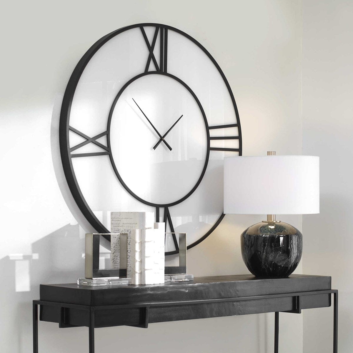 Reema Wall Clock - Uttermost - Wall Clocks by Modest Hut