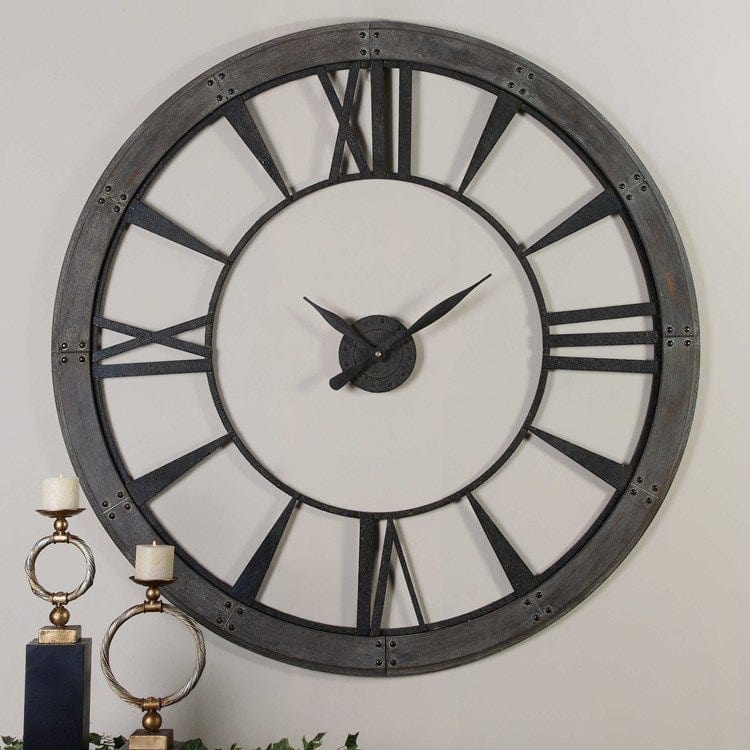 Ronan Large Wall Clock - Uttermost - Wall Clocks by Modest Hut