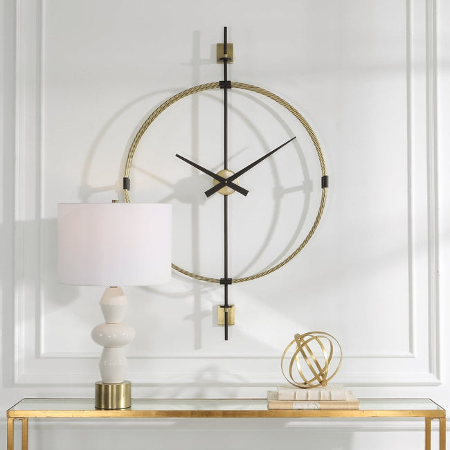 Time Flies Modern Wall Clock - Uttermost - Wall Clocks by Modest Hut