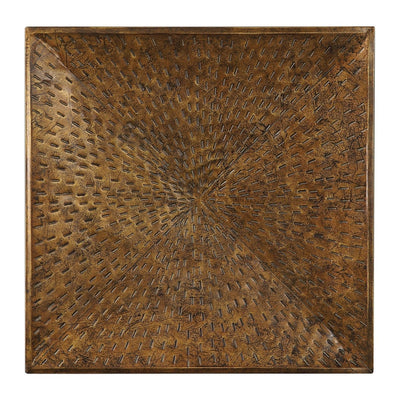 Blaise Antiqued Bronze Wall Art - Uttermost - Wall Decor by Modest Hut