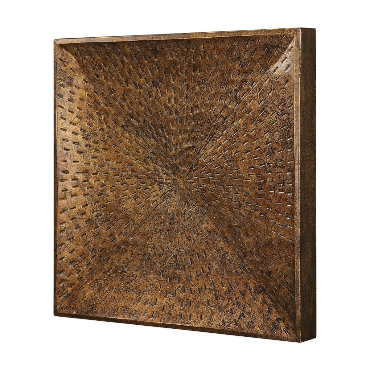 Blaise Antiqued Bronze Wall Art - Uttermost - Wall Decor by Modest Hut