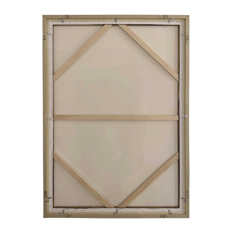 Bluster Framed Abstract Canvas - Wall Art