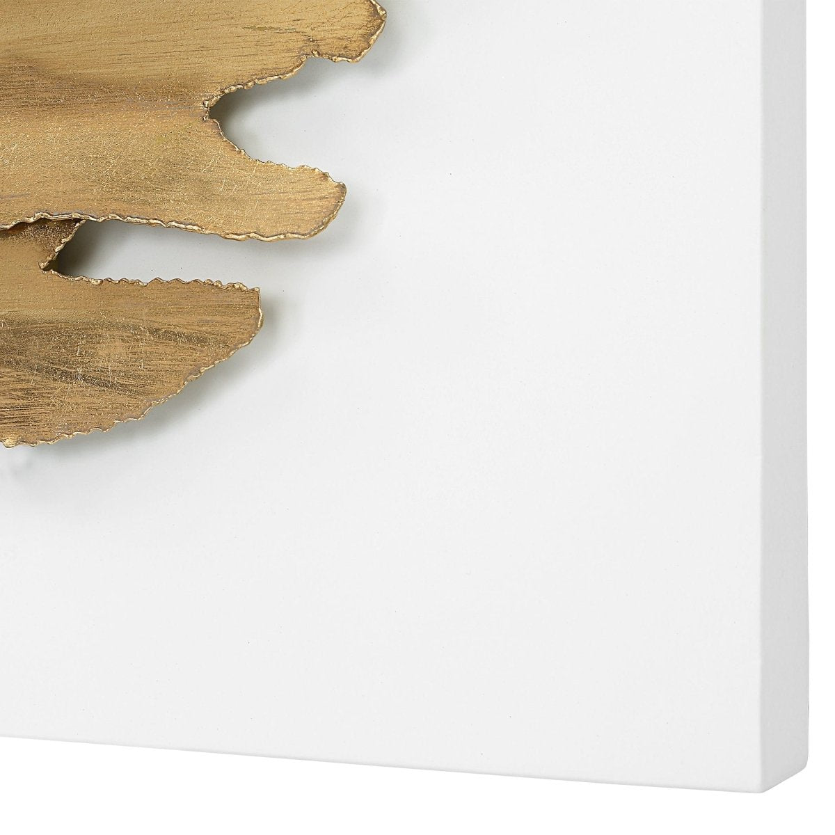 Lev White Iron Wall Decor - Uttermost - Wall Decor by Modest Hut