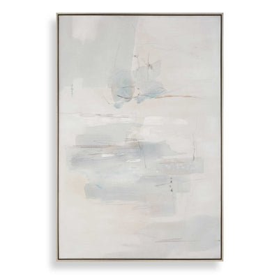 One And Only Hand Painted Abstract Art - Framed Prints