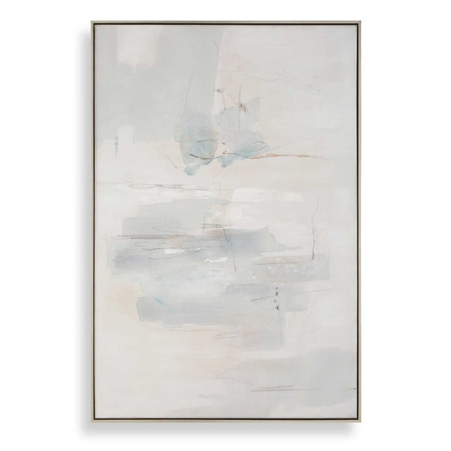 One And Only Hand Painted Abstract Art - Framed Prints