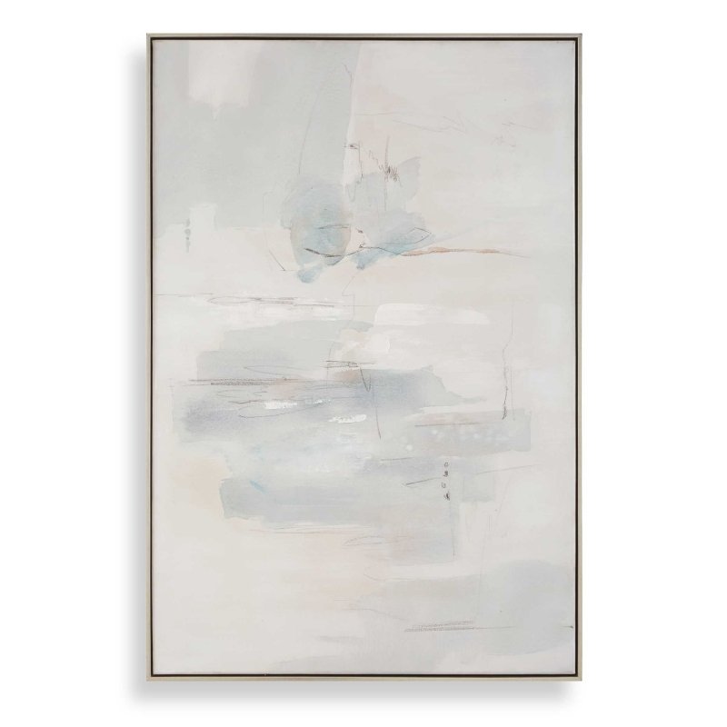 One And Only Hand Painted Abstract Art - Framed Prints