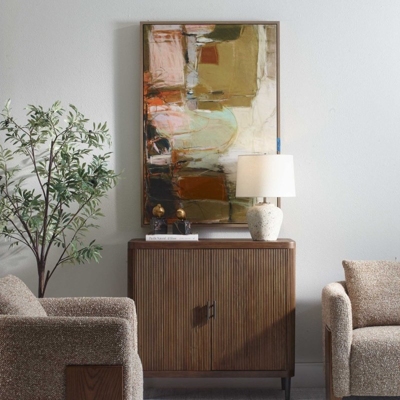 Palace Walls Framed Abstract Art - Framed Prints