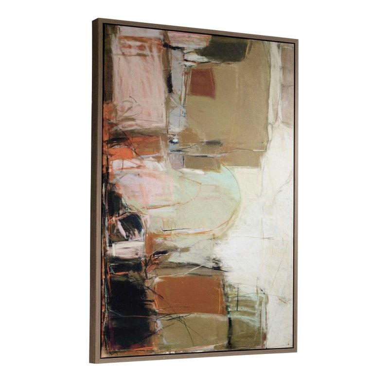 Palace Walls Framed Abstract Art - Framed Prints